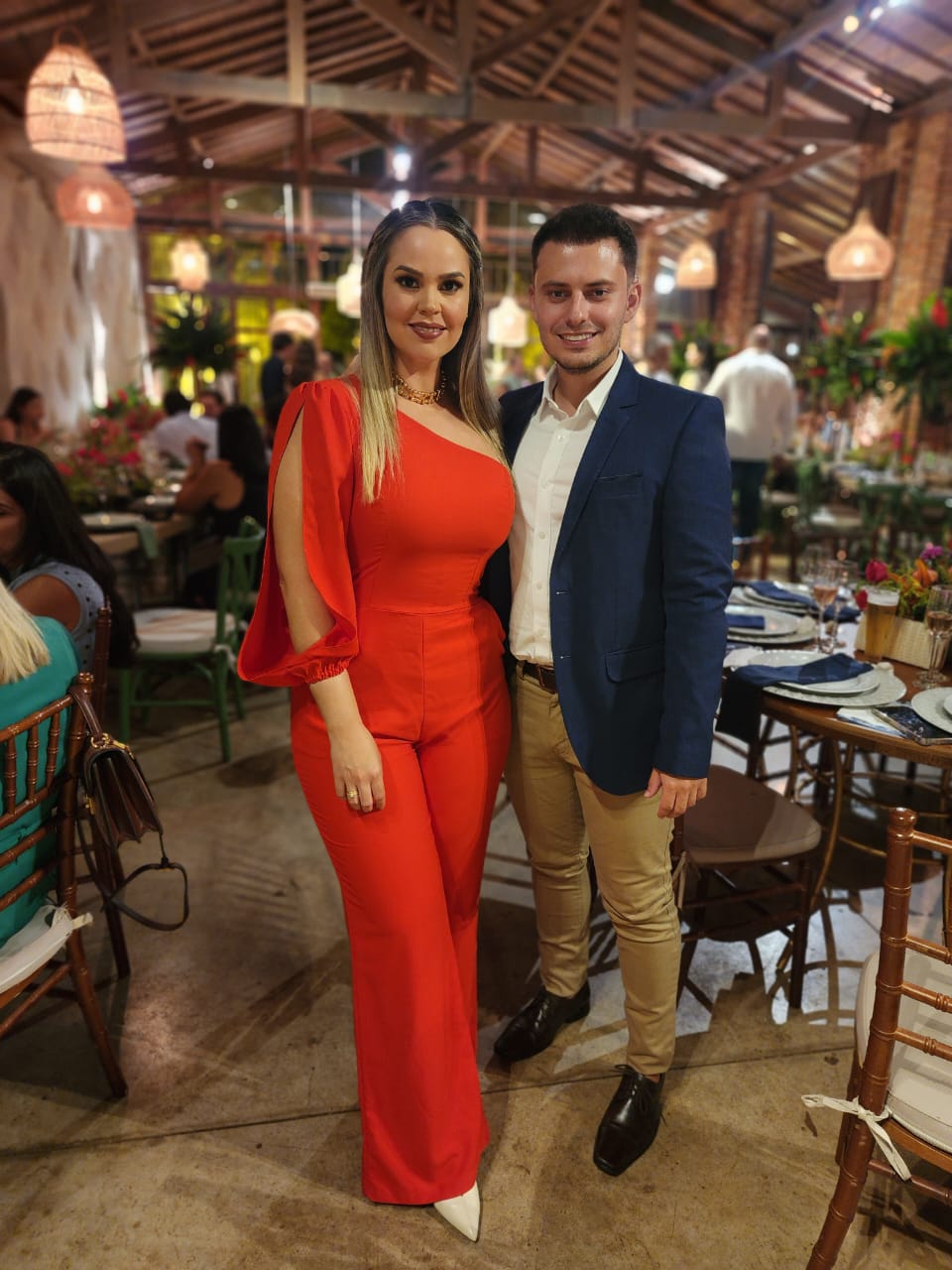 Lutyene Souza e Felipe Poli