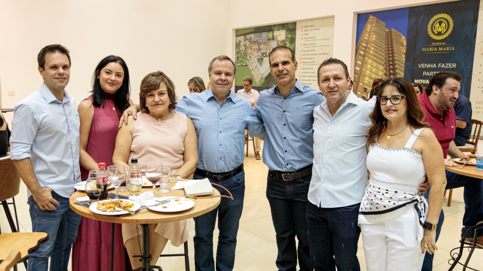 Fernando Gonçalves e Ana Maria Gonçalves, Fátima Gonçalves e João Gonçalves, Ocimar e Silvana da Silva