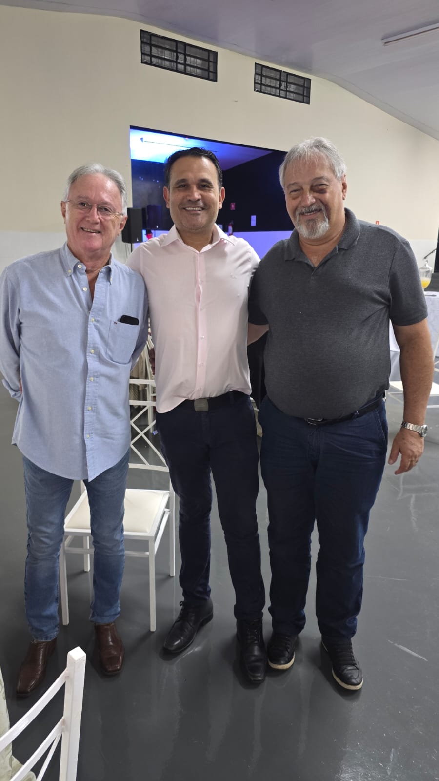 Edson Silva, Paulo  Manso, José Maria  Marquiori