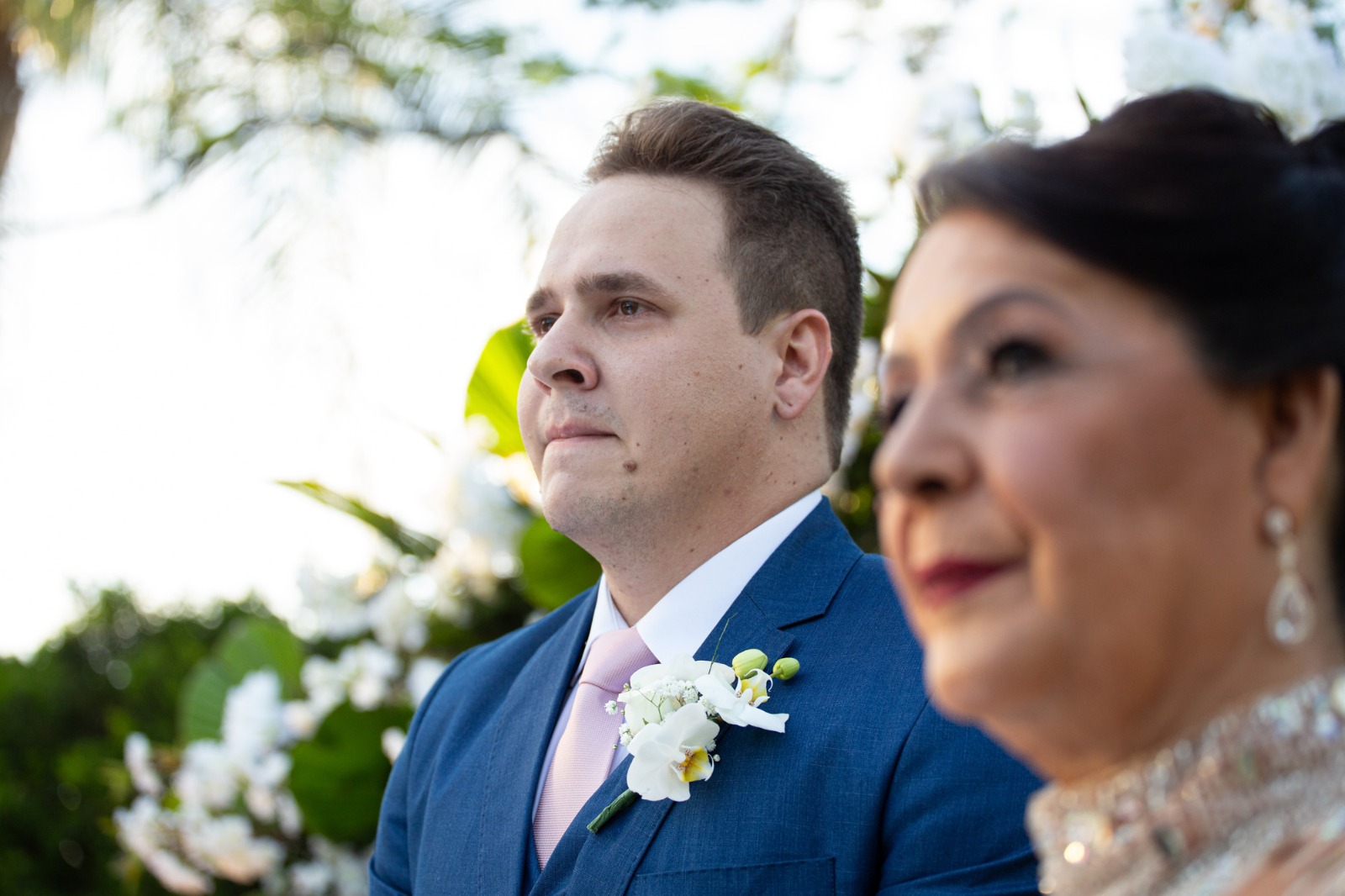 Emoção compartilhada com a mãe