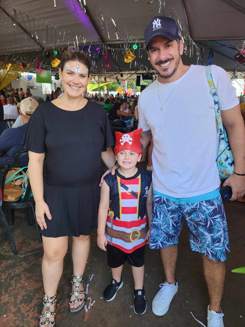 Davi, Bruna  e Renan Baptistussi