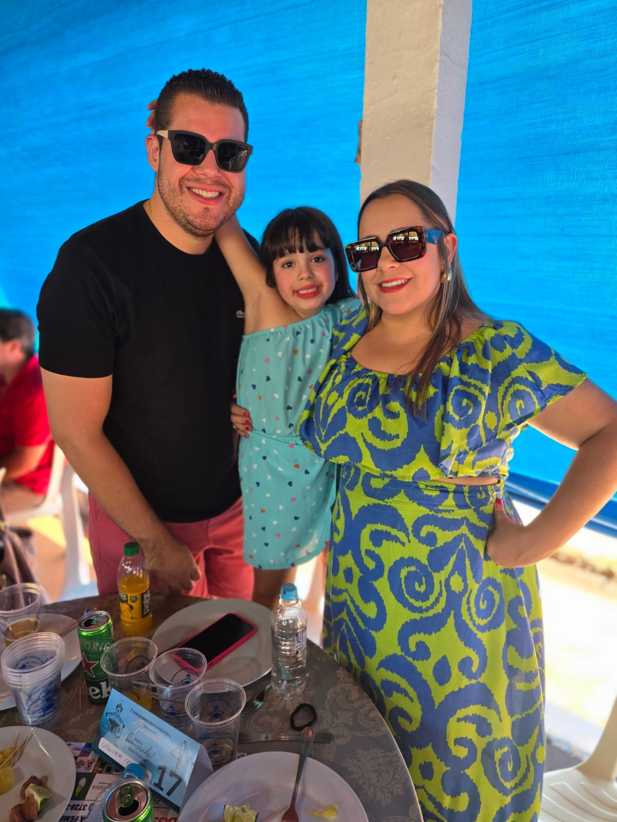 Maria  Clara, Marley  e Walter  Martins  Junior