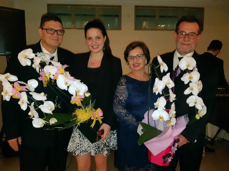 Hugo Ravagnani, Nabila Ravagnani, Sônia e Ângelo Marincolo