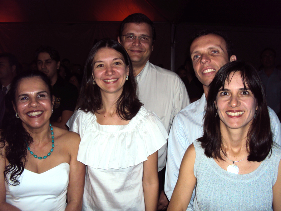 Margareth  Santos, Renata e Francis Rocha, Adriana e Carlos Sacramento