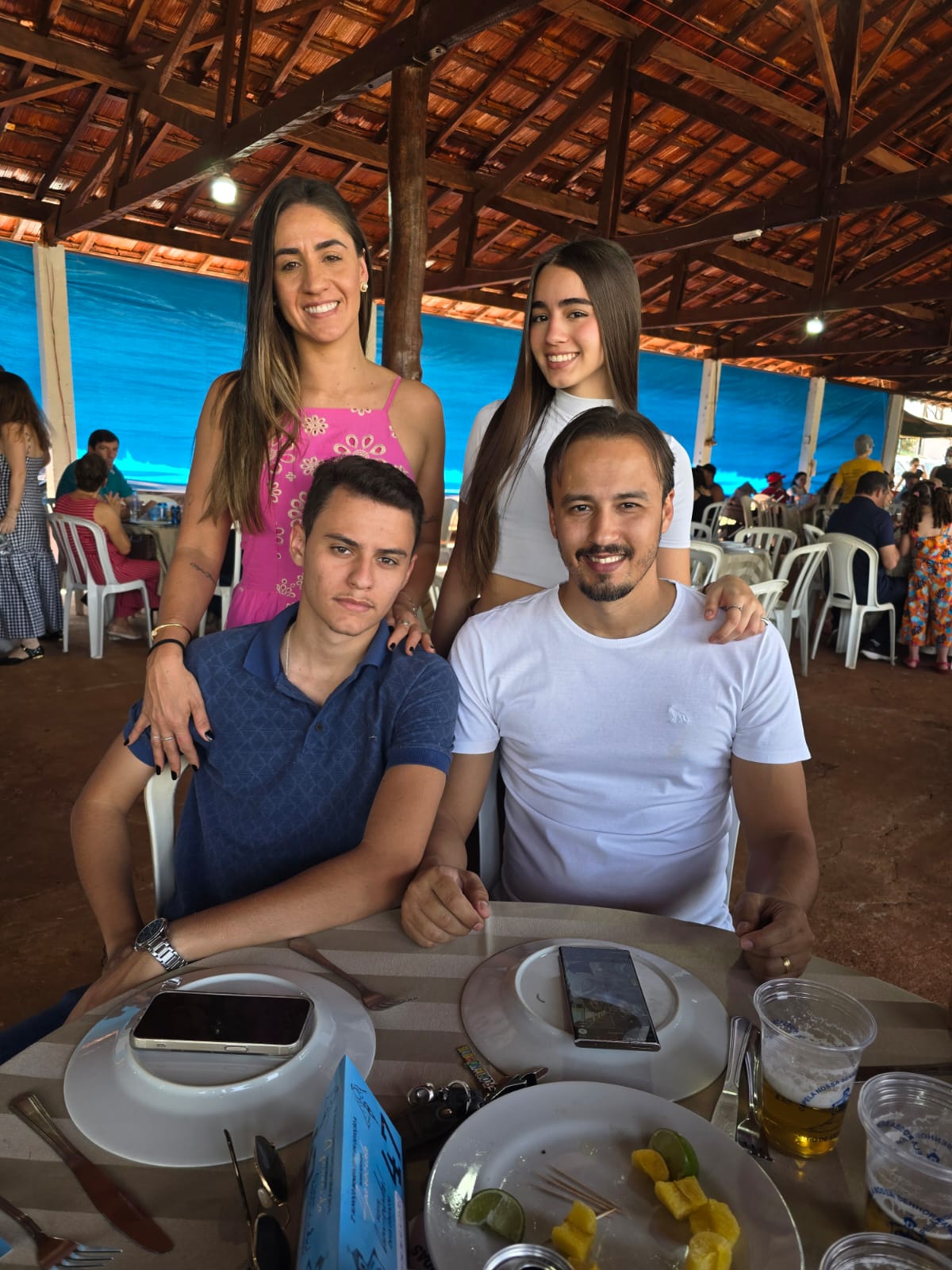 Maria Fernanda, Gustavo, Miriam  e Ricardo  Schmidt