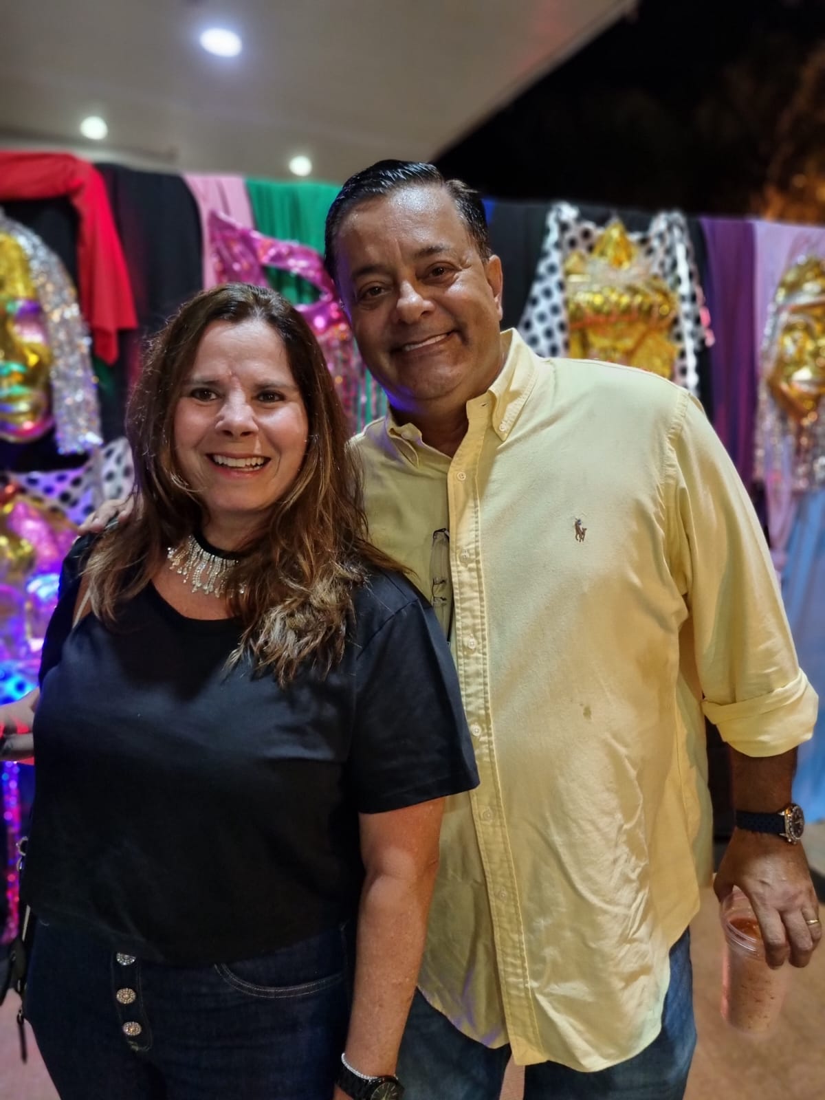 Cláudia e João Batista Vicente