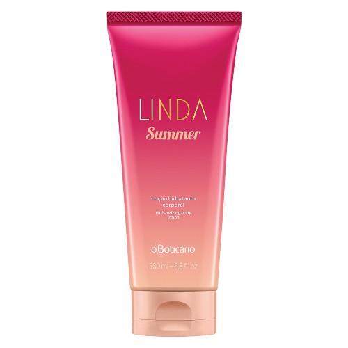 LINDA SUMMER HIDRATANTE CORPORAL, 200ML - Por R$ 44,90