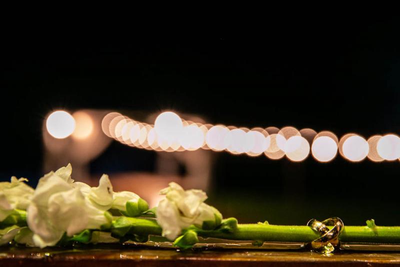 Final com essa foto linda das alianças