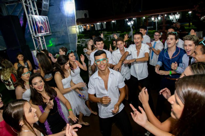 ...com muita animação