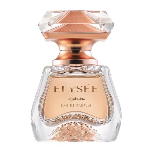 ELYSÉE O BOTICÁRIO EAU DE PARFUM, 50ML - Uma fragrância poderosa para mulheres marcantes, confiantes e que sabem o que querem da vida. R$ 199