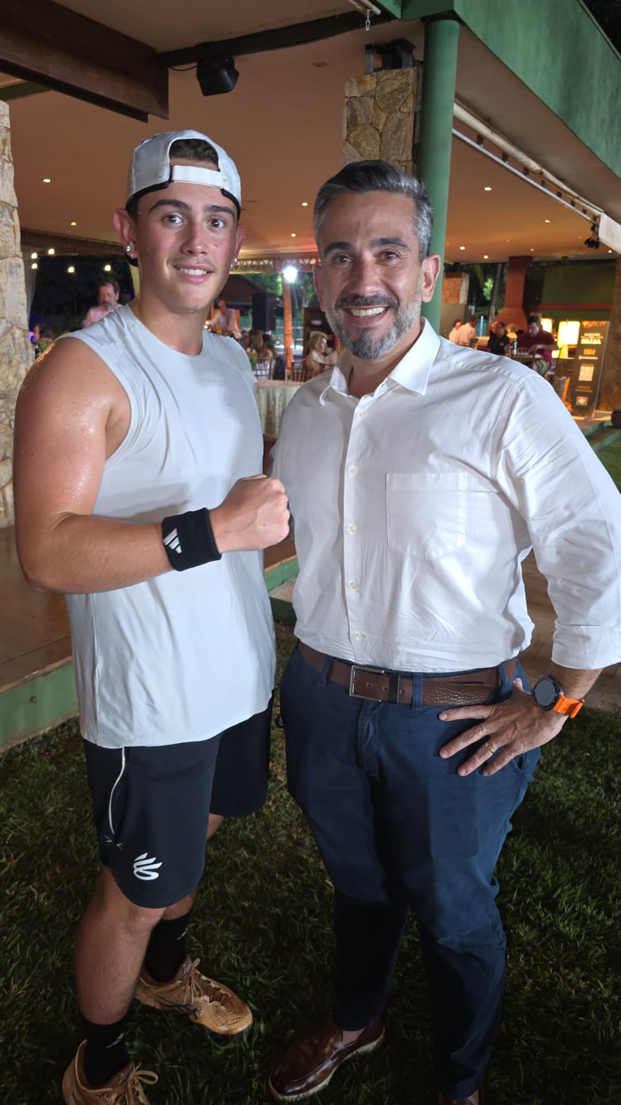 Arthur  e Sandro Thomazello