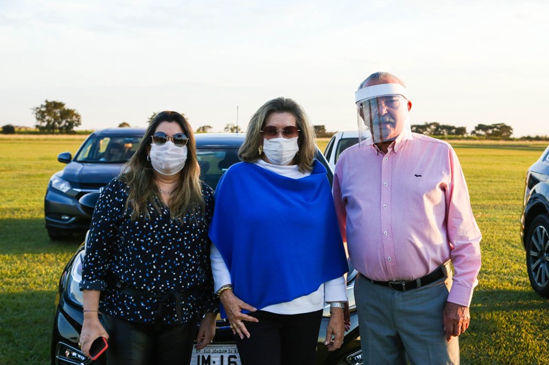 Os tios, Ana Luiza Mattos,  Bia e Paulo  Gouveia.