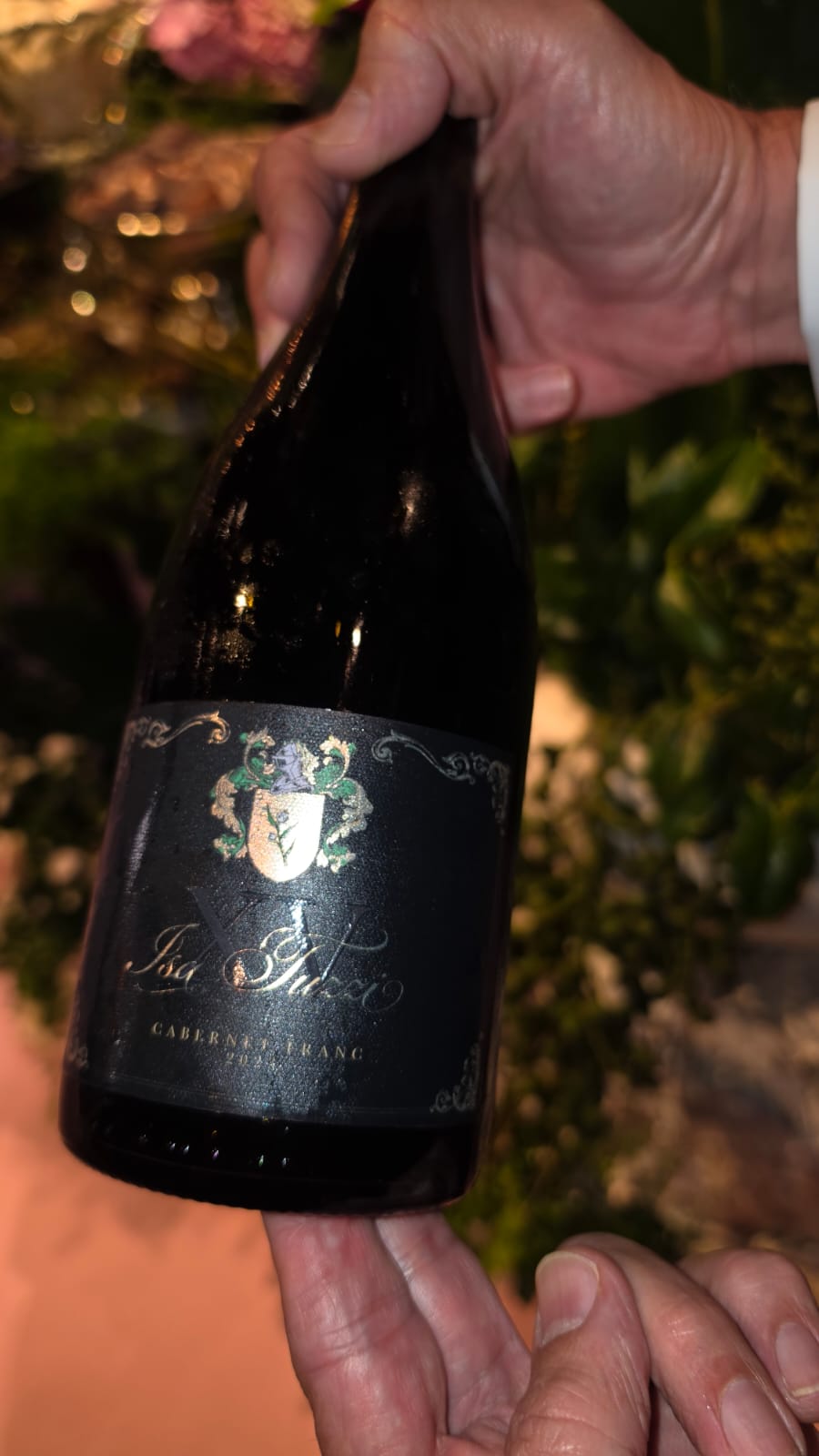 Isa Tuzzi o vinho especialmente produzido para o aniversario de Isadora Tuzzi:  Elaborado Isa Tuzzi