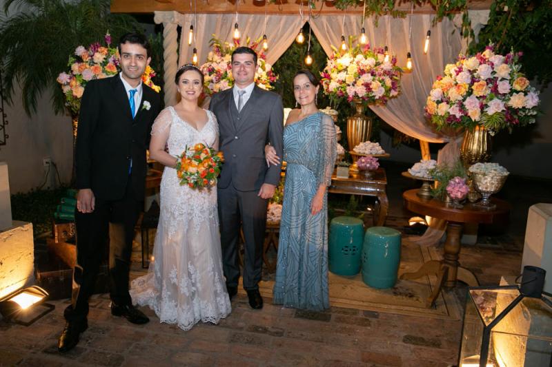 Rodrigo Rocha e Giuliana de França