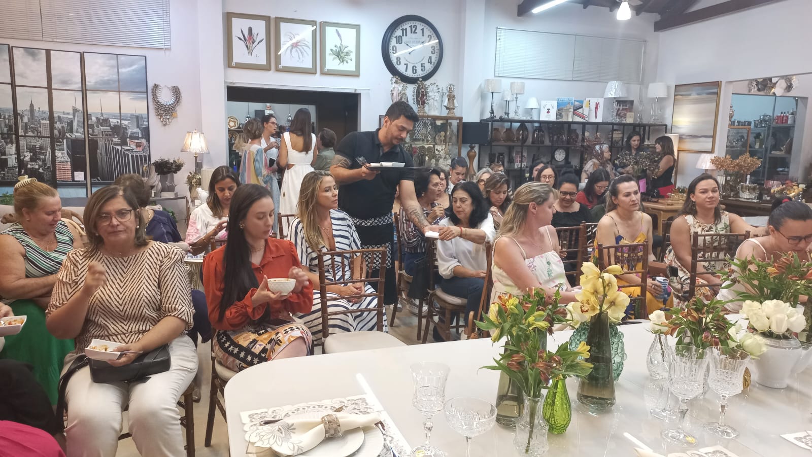 As inscrições foram para 40 pessoas e esgotaram