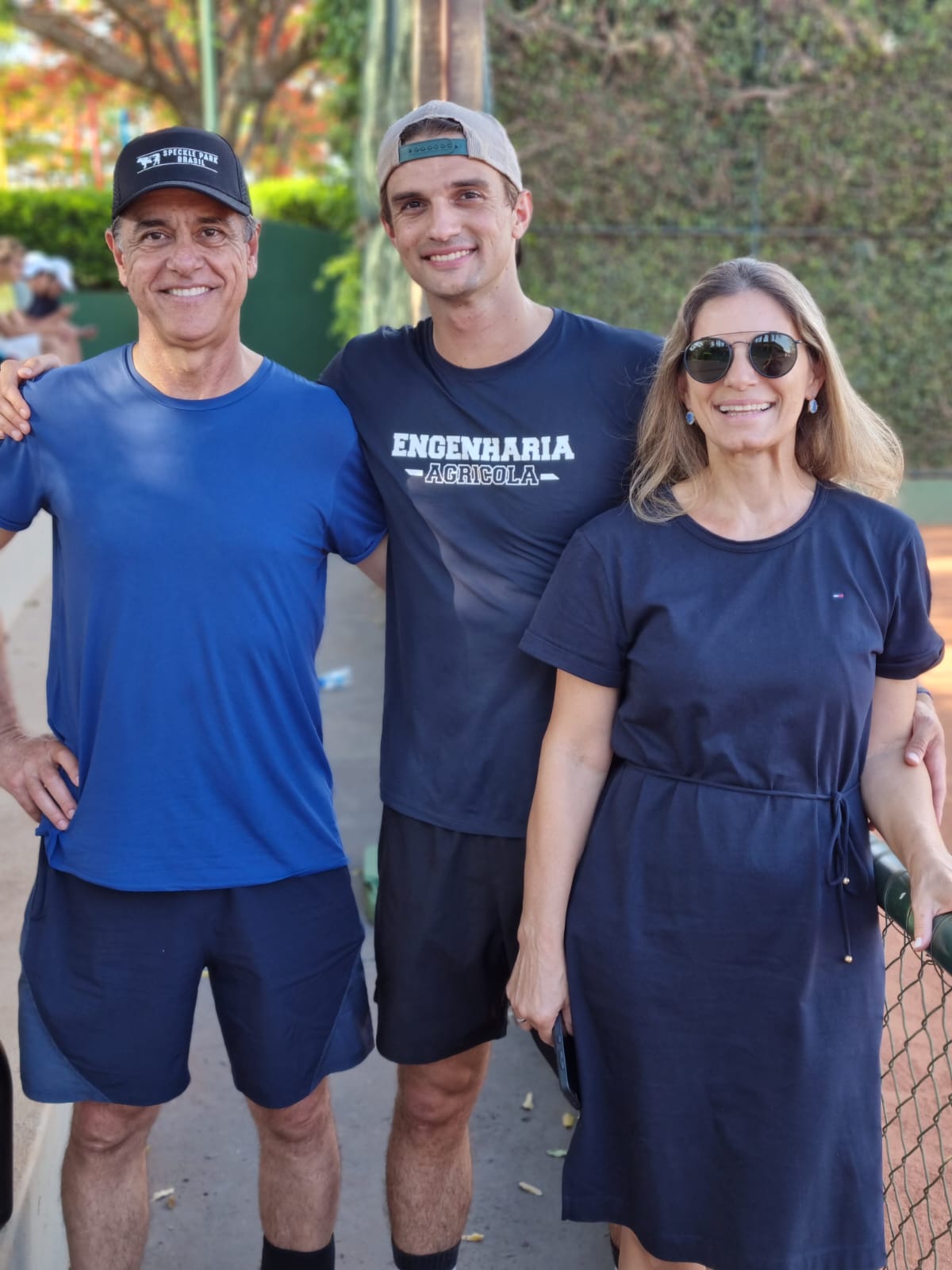 Renato, Gustavo e Claudia Pimenta