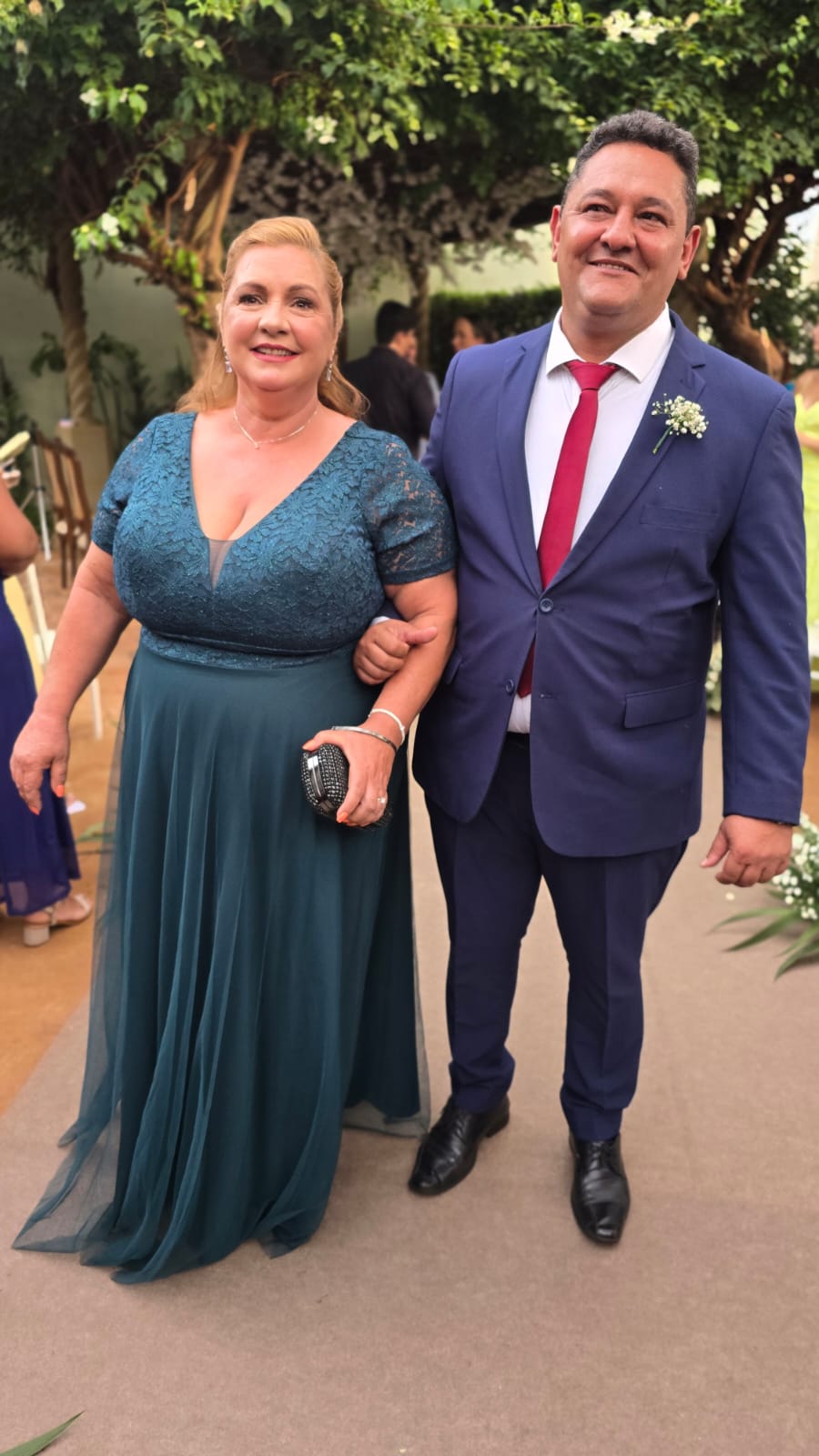 Elaine Barbosa Ribeiro e William Castle Belizario Chaves