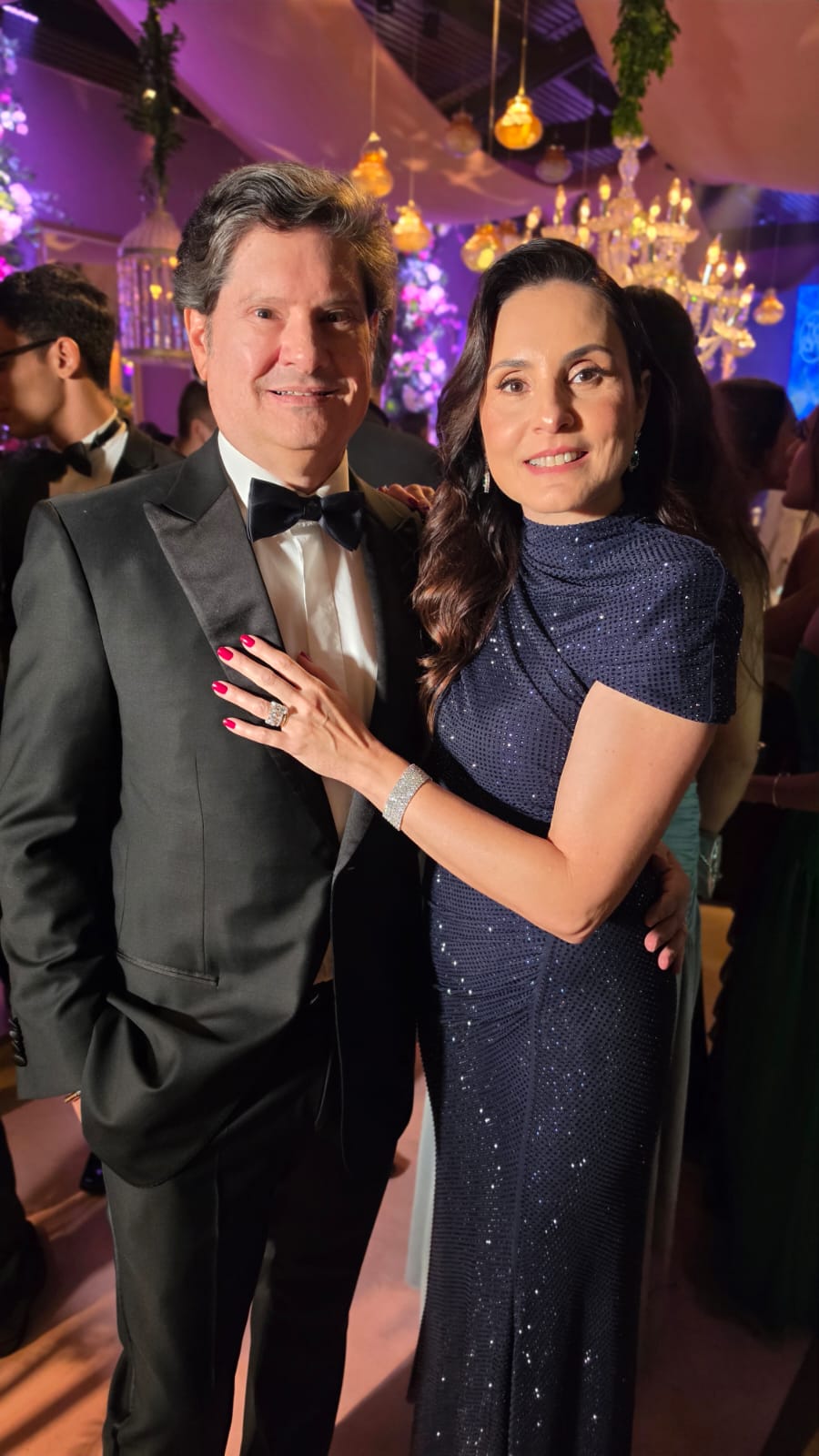 Luiz Gustavo e Alessandra Lopes Junqueira Figueiredo