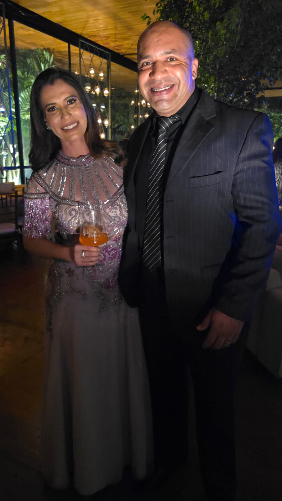 Ana Cláudia  e Sailo  Silva