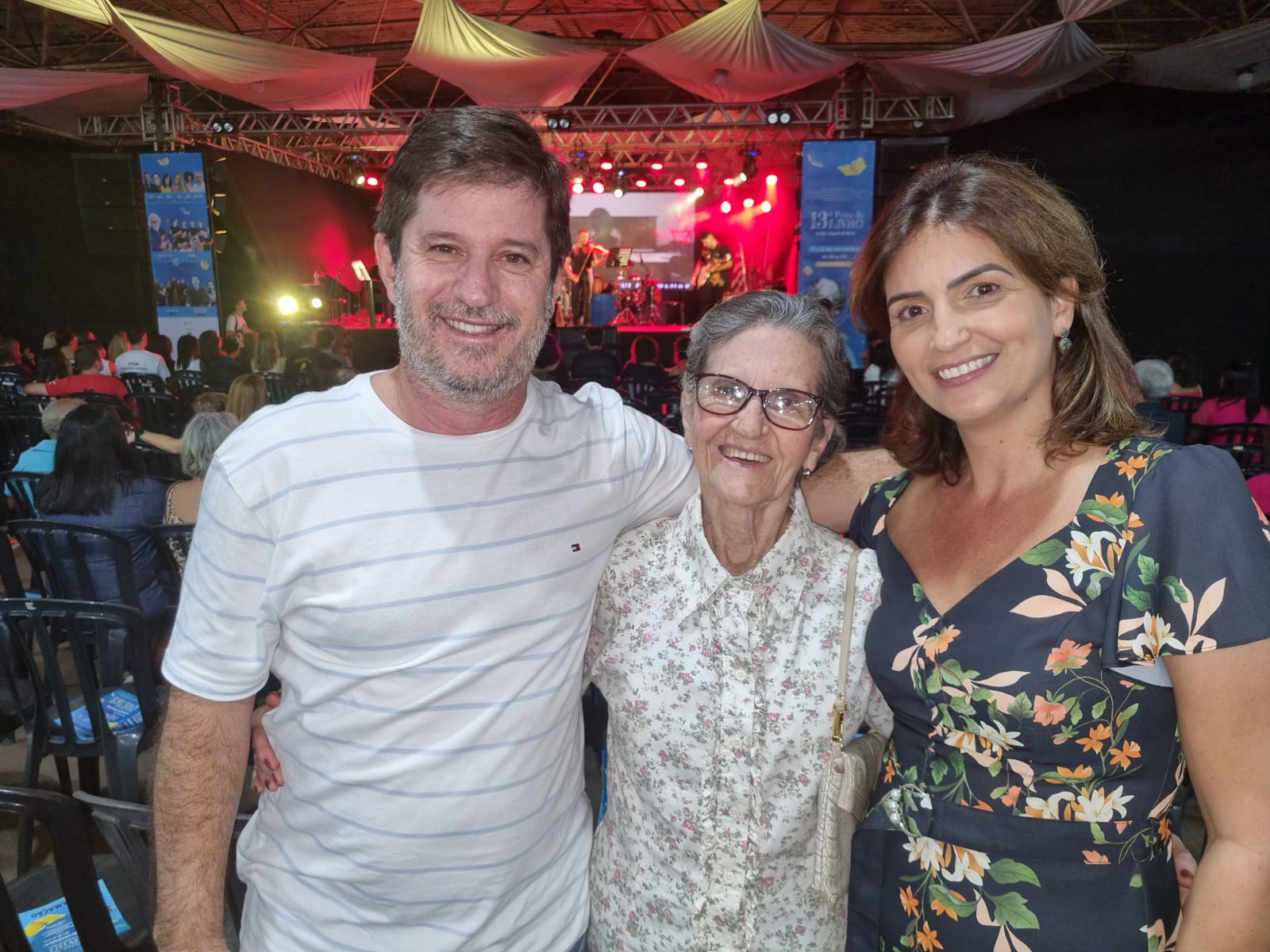 Luis Fernando, Ophelia e Gleisa Moraes