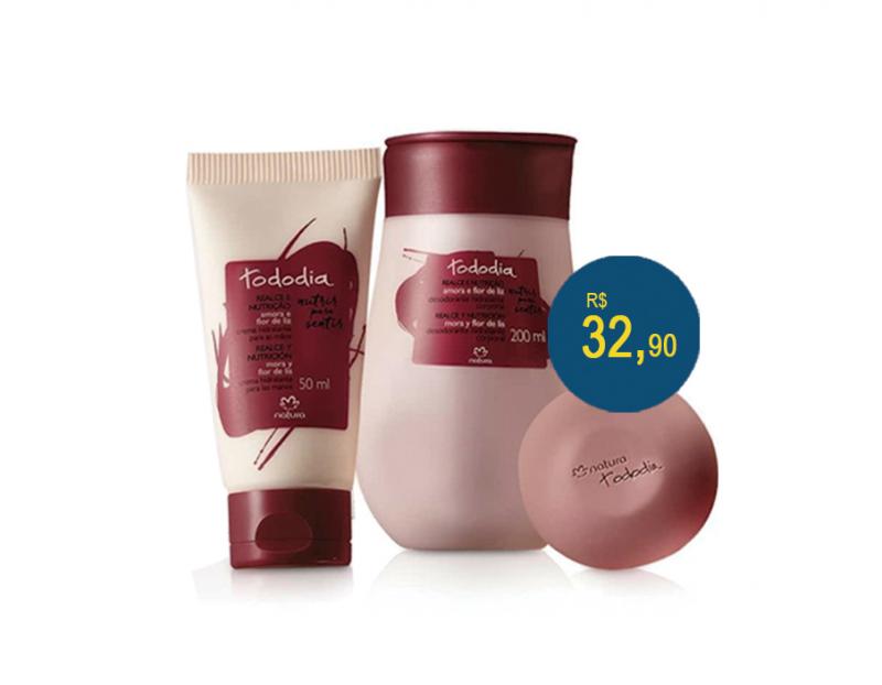 Kit Natura Todo Dia: Amora Flor de Liz;