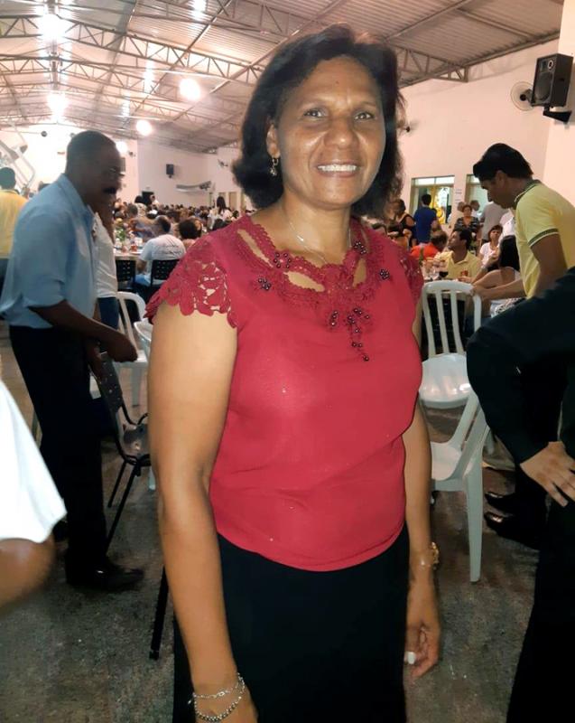 Cleide dos Santos, organizadora do evento em homenagem ao Padre Lalim