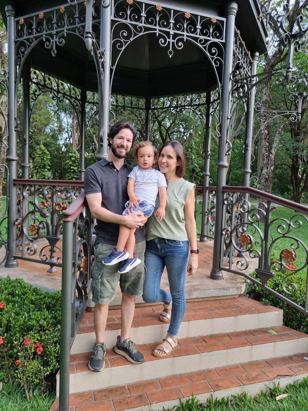 Heitor , Lívia e Rodrigo Bombig