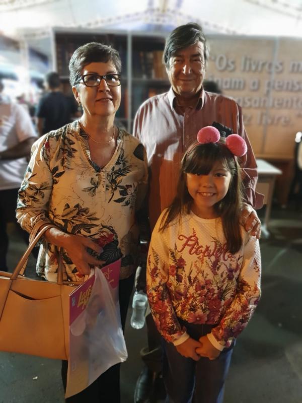 Antônio Carlos de Sousa, Doroti e a neta Luíza