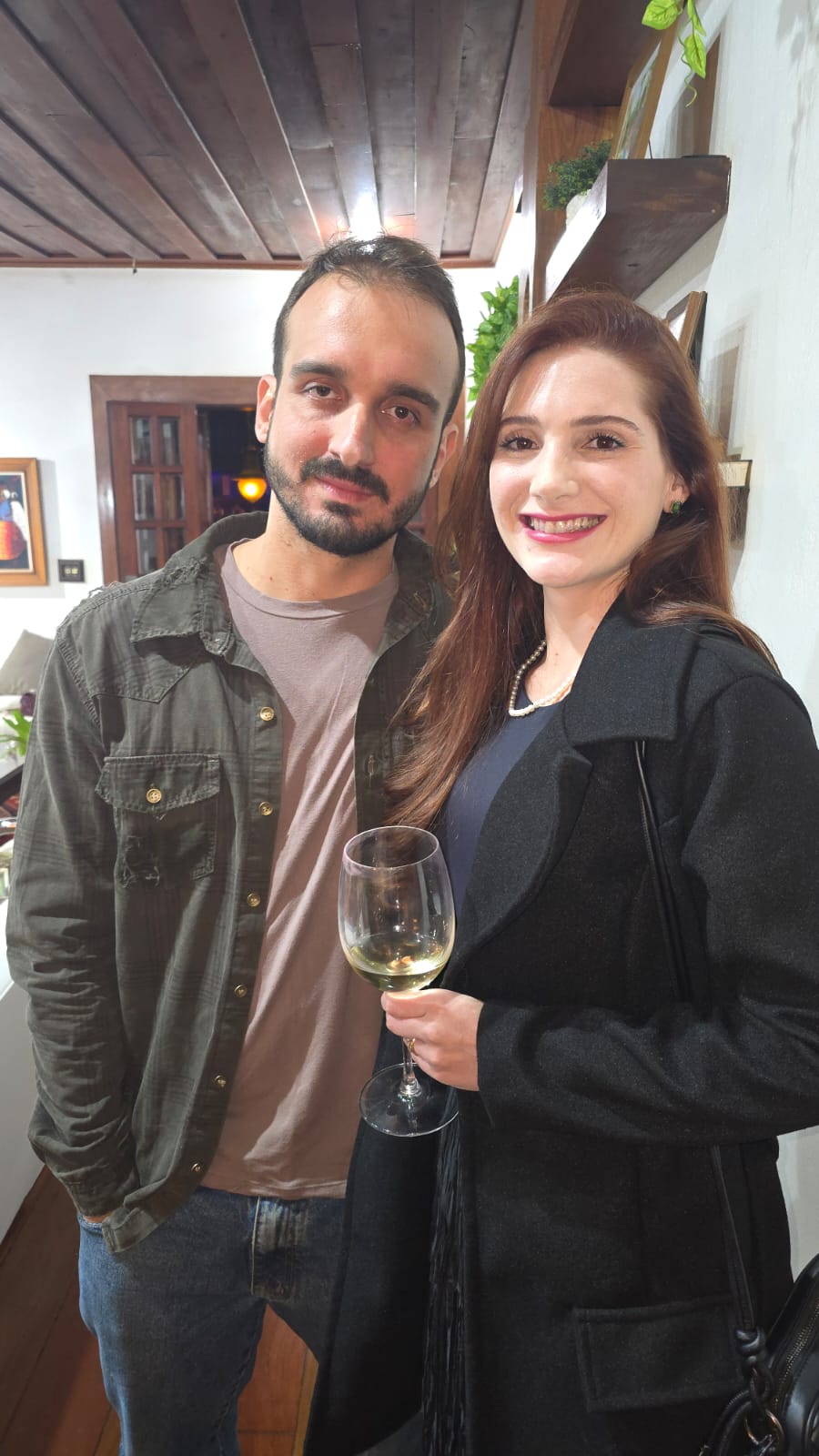 Flávio Benini e  Maria Luiza Campos