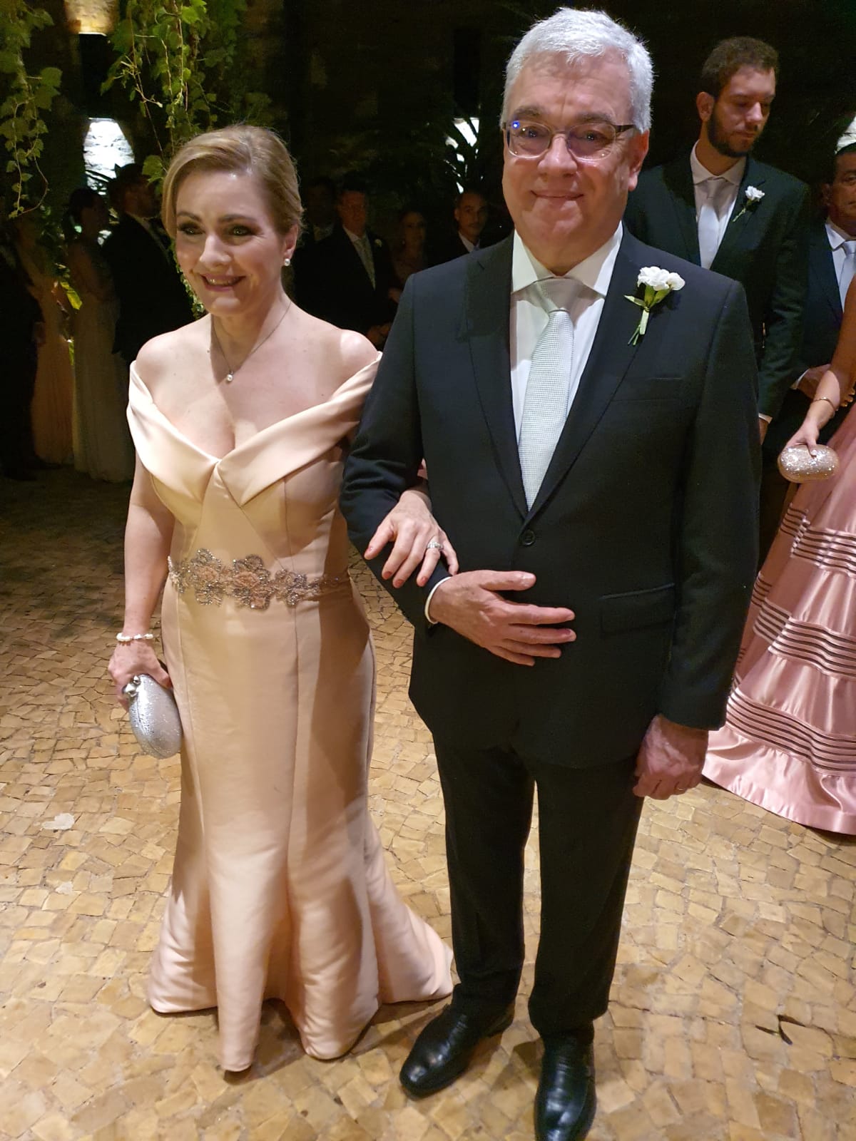 Gisele e César Bologna