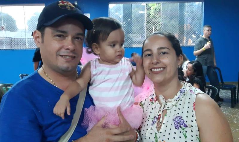 Helena, Mayara e Robson Sarri