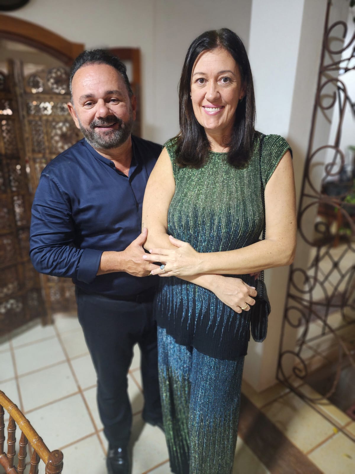 Cláudia e Edson Avalos