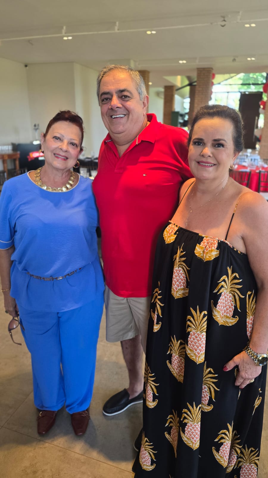 Betinha  Chaul, Filipe  e Rose David