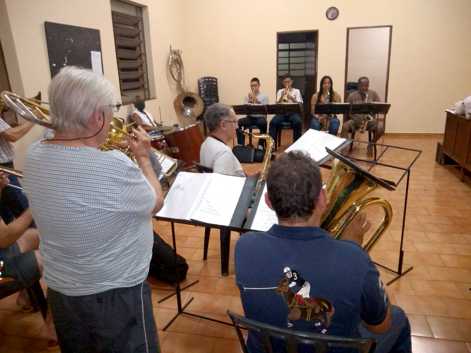 Ensaio no dia 4 de novemvro