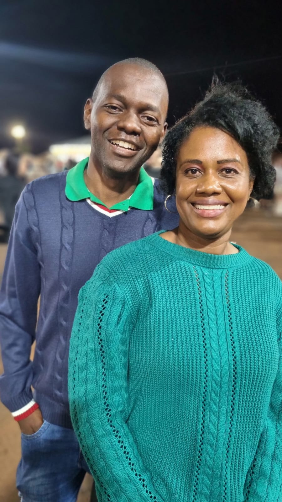 Adriana e Robertinho Rivelino