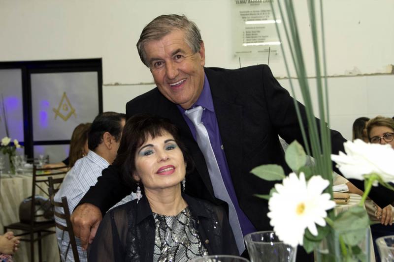 Vicente Paulo Vieira e esposa Betty