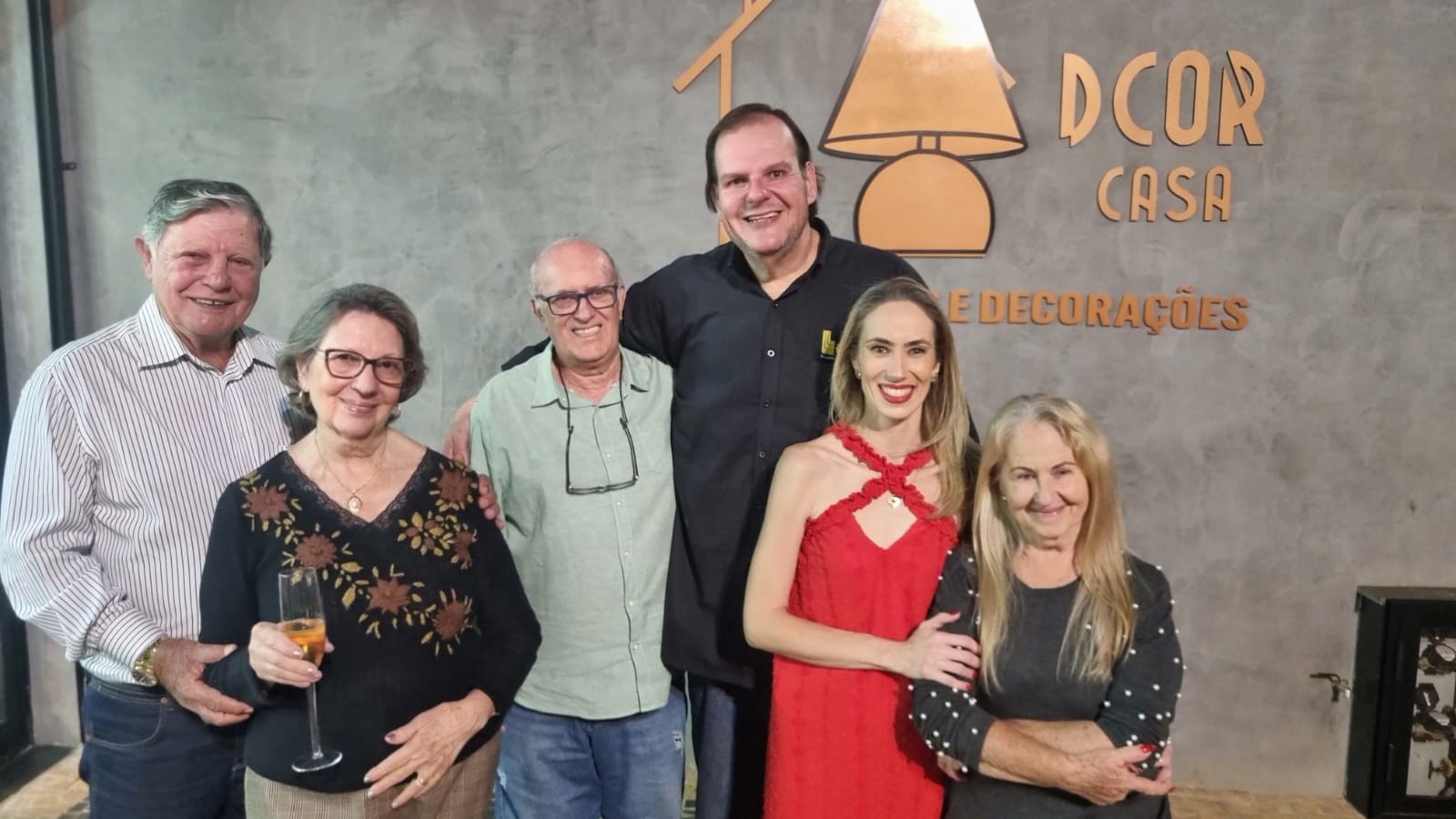 Maria José e Pedro de Jesus Nardelli, Natália e Douglas Nardelli, Irene e Renê Vaz dos Santos