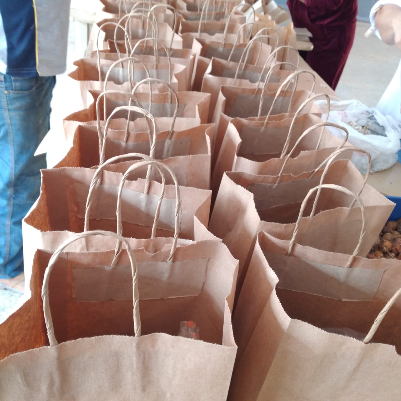 As bombas são preparadas com tempo e planejamento