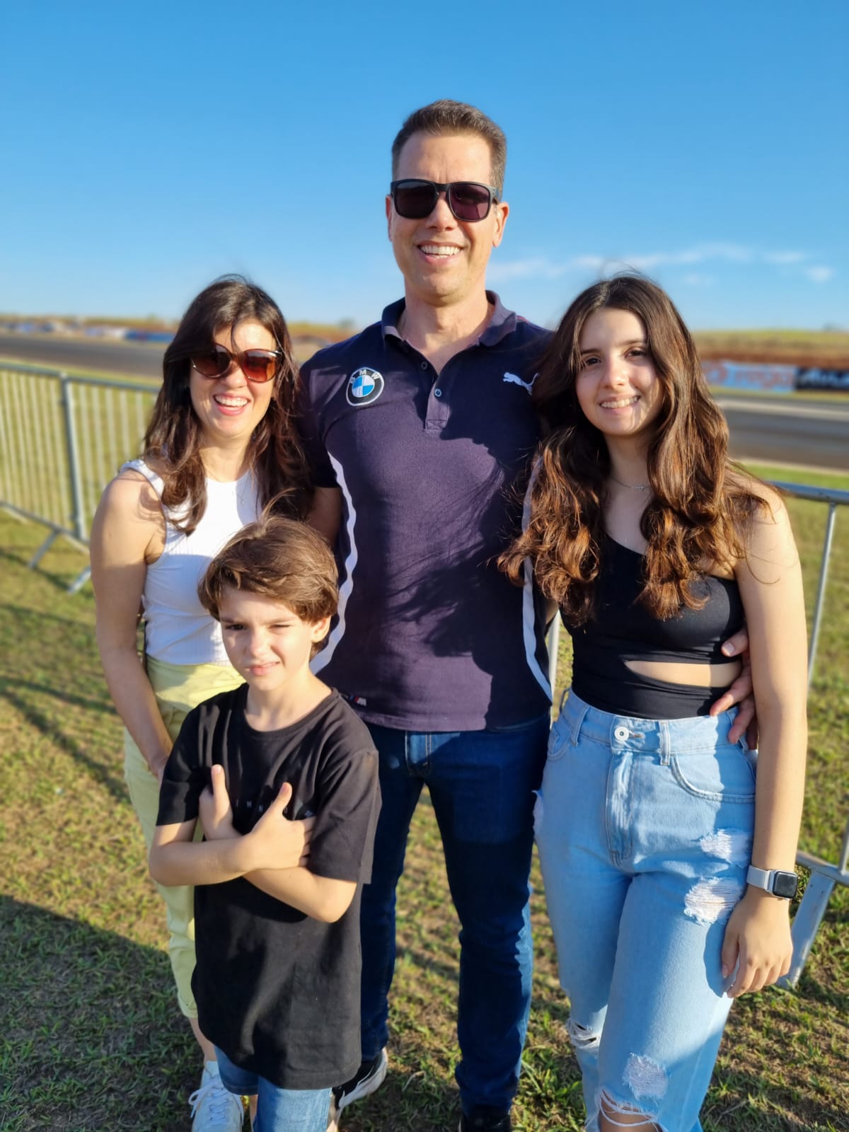 Pedro, Ana, Soraya,  Ricardo Sauge
