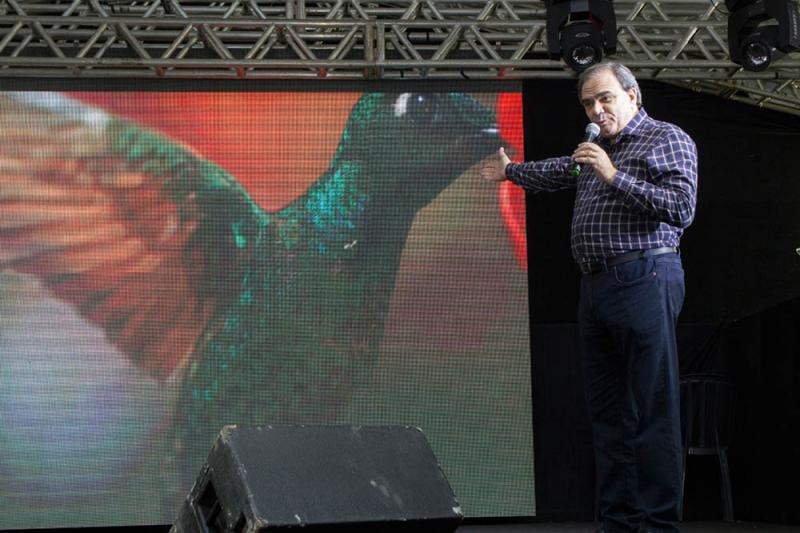 Diretor da EPTV Ciro Porto falou sobre o equilíbrio da natureza e suas lições na abertura