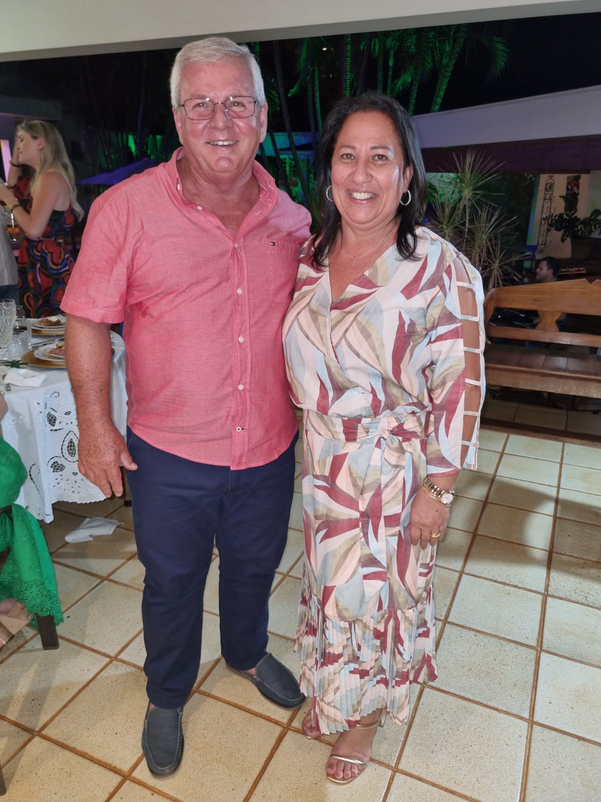 Osvania e Cláudio Melon