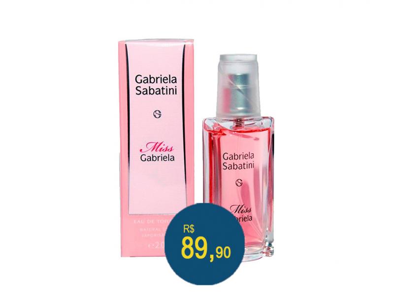 Perfume feminino Gabriela Sabatini - Miss Gabriela;