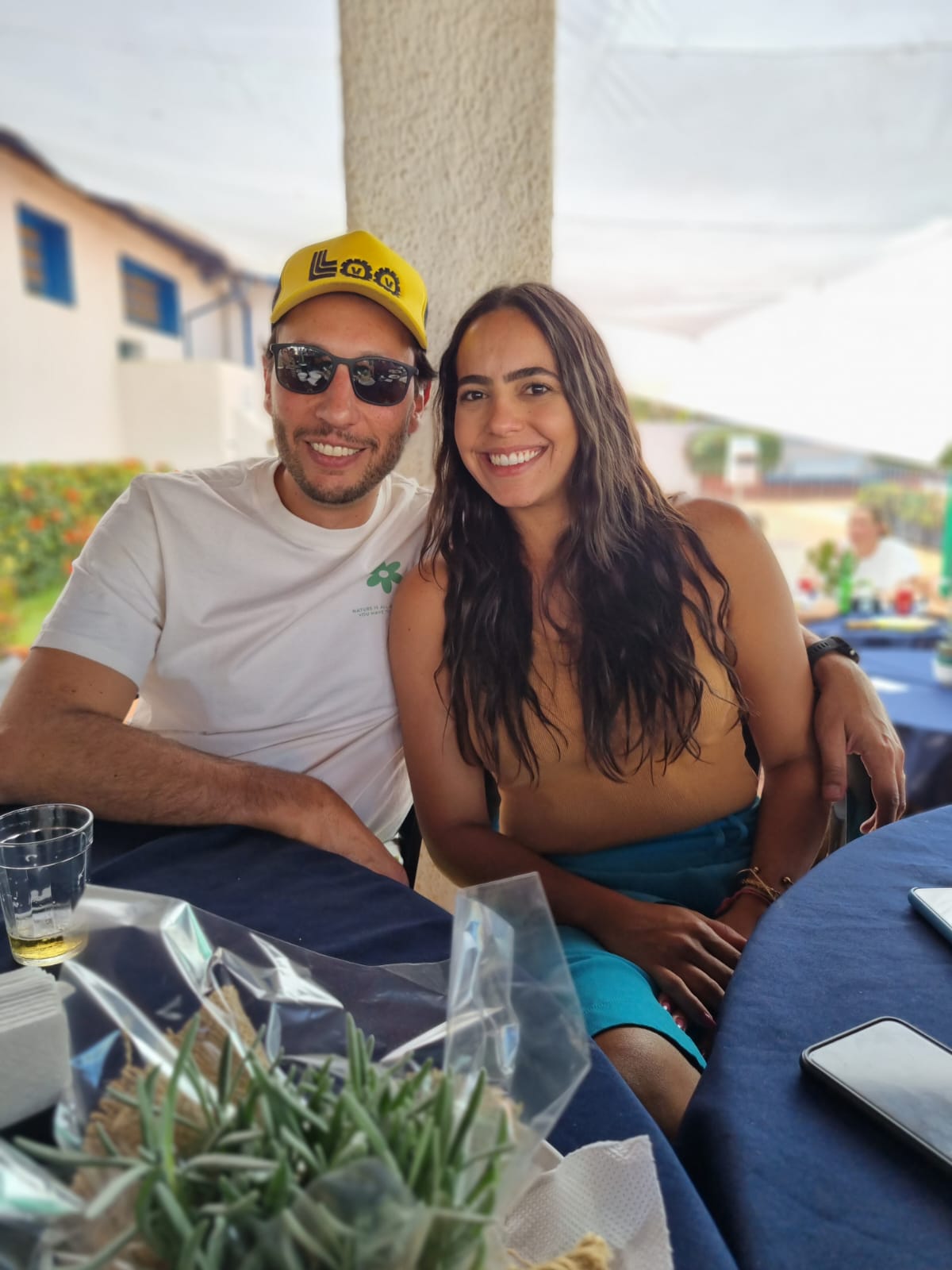 Luíza Helena e Ronaldinho Valentini