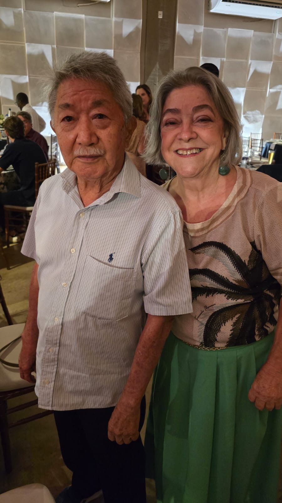 Cidinha e  Massaiko  Akamine