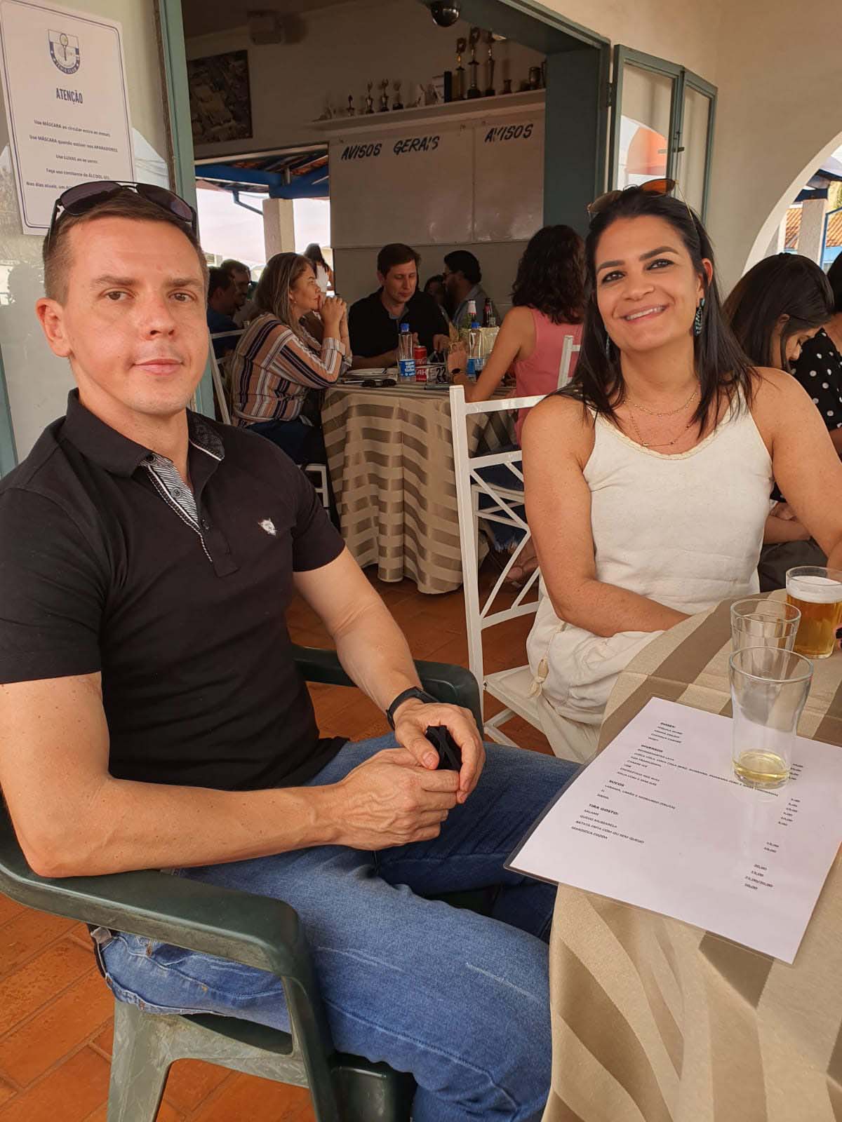 Thiago  Luchessi, Thais Miguel