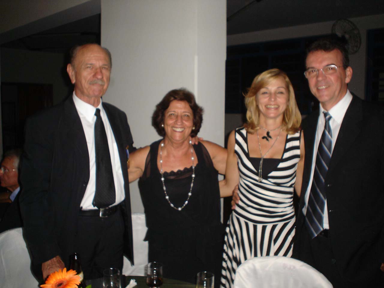 Alcenio e Vilma Mian, Meire e Itiel Parada Júnior