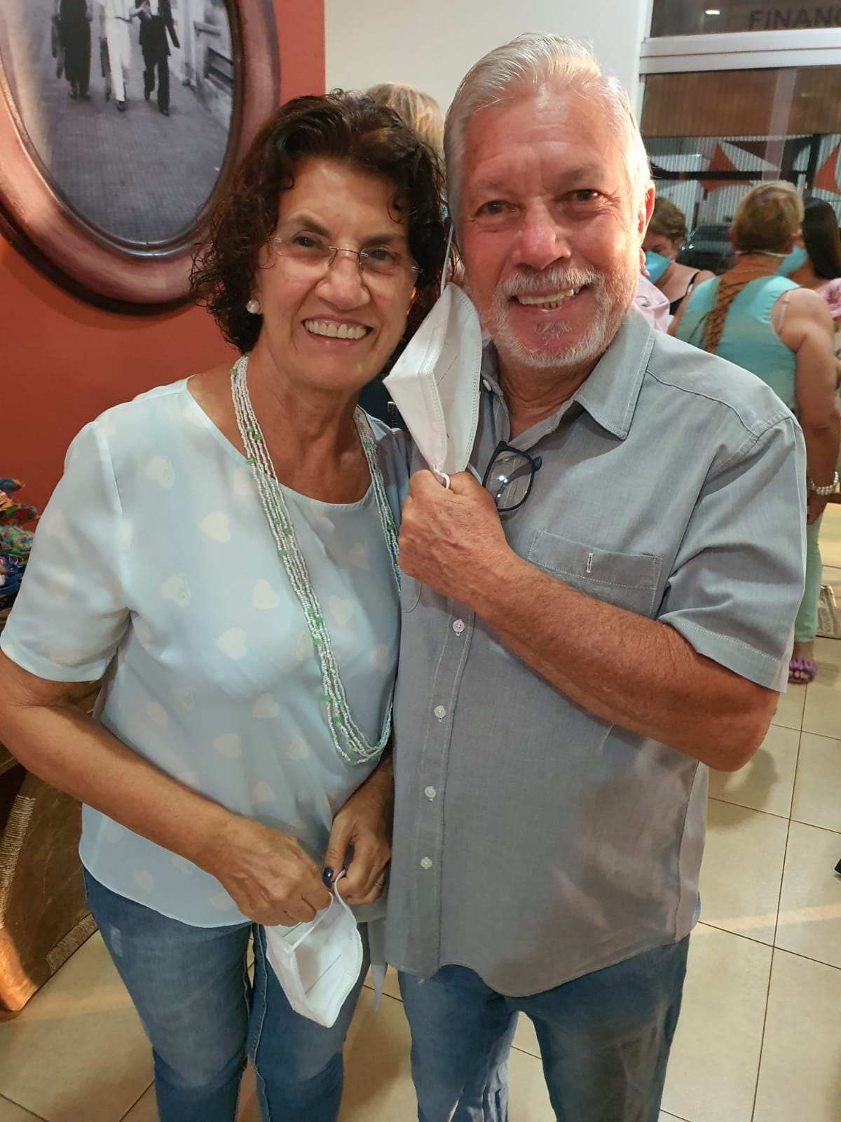 Maria Helena e José Ivo Vannuchi