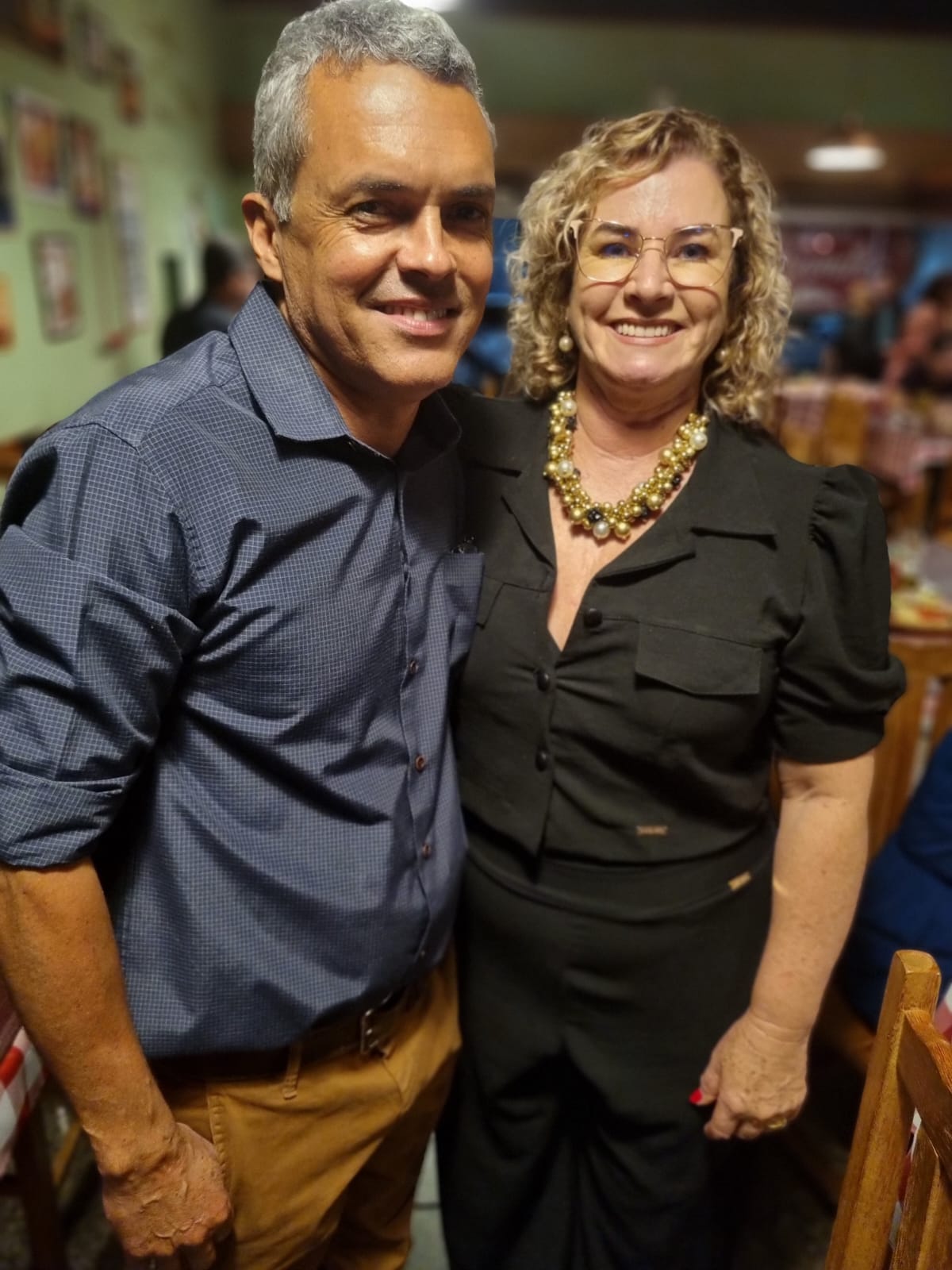 Cleuza e Aderson Araújo dos Santos