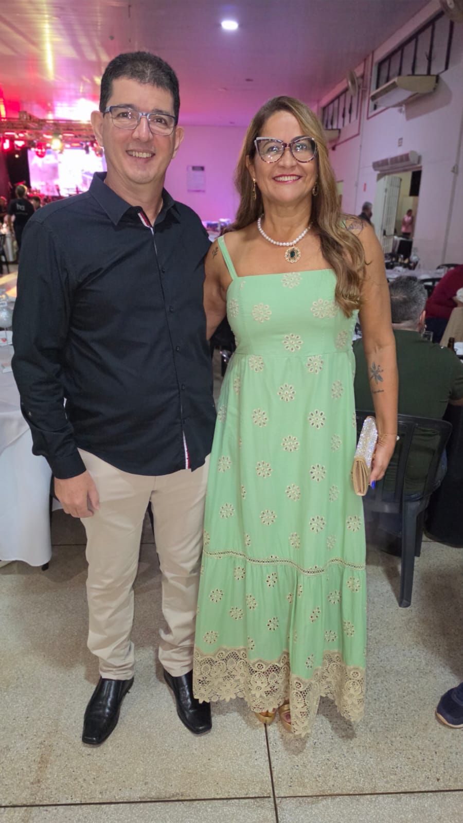 Cláudia e Alex Corrêa