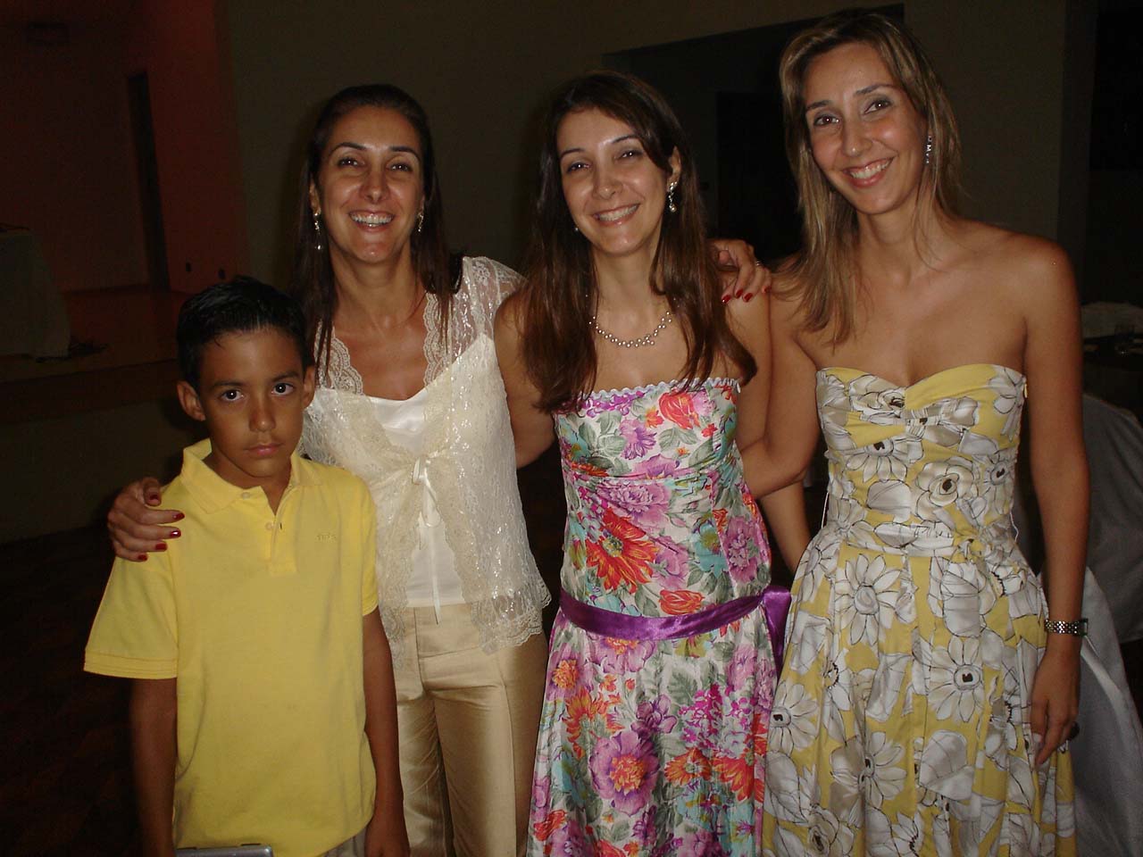 Matheus, Gegê, Michele, Luciene de Lollo